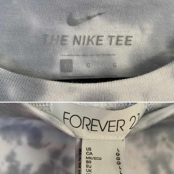 Custom Large Grey Nike Tie Dye Set Shirt Socks - Picture 15 of 16